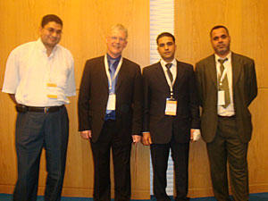 With Oman delegation in Abu Dhabi